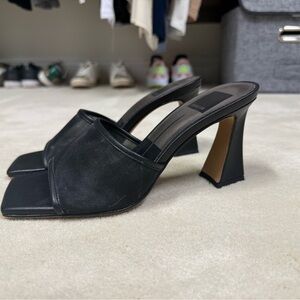 Dolce Vita Black Mesh Heels